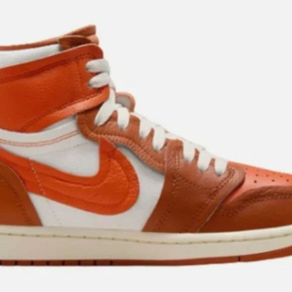 Nike Women's Air Jordan 1 High MM Desert Orange/Sail FB9891-800 Size: 7.5 NWT - Picture 10 of 14
